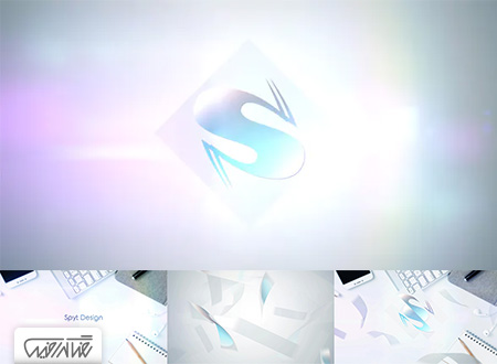 پروژه آماده افترافکت لوگو کاغذی - Videohive Paper Logo After Effects Project